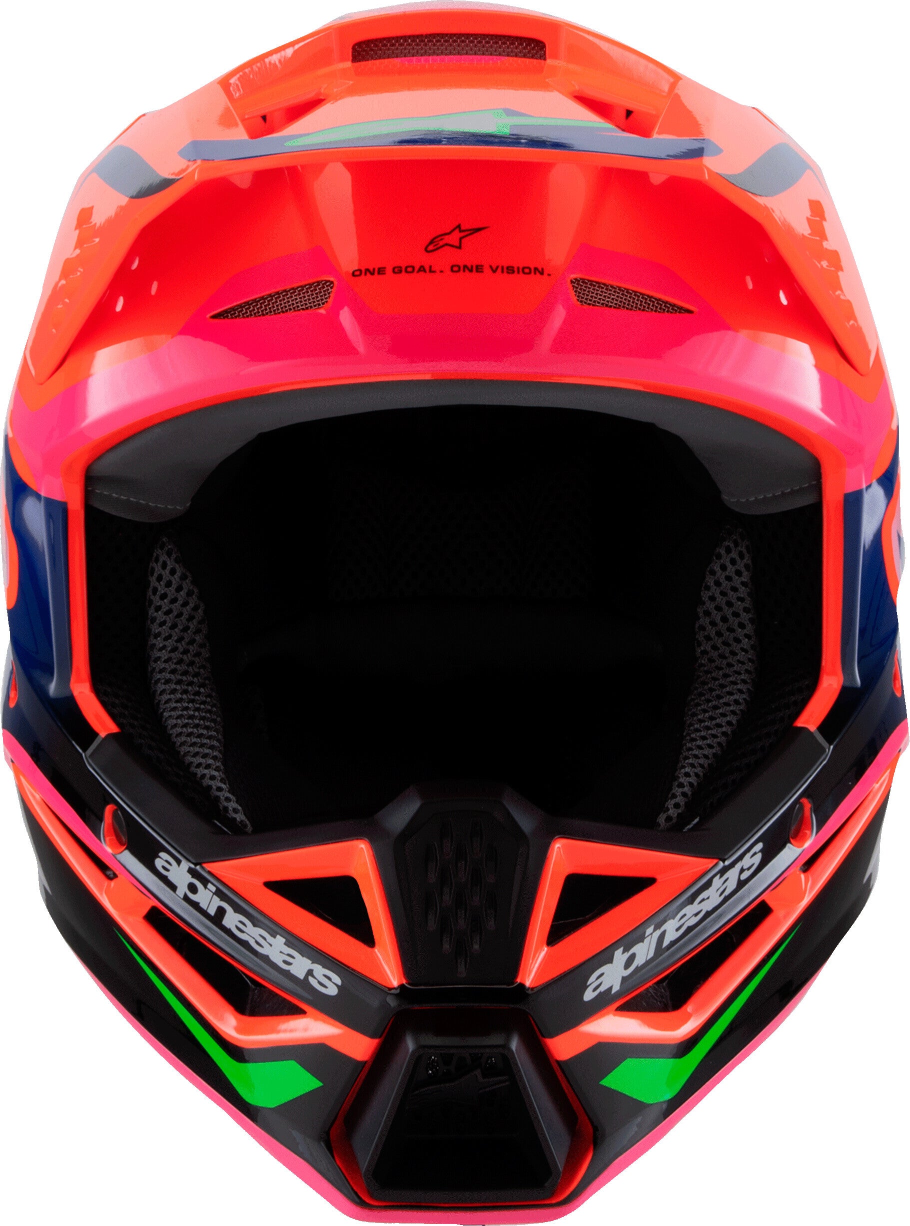 SM3 YOUTH DEEGAN HELMET ORNG FLO/PRPL/PNK FLUO YL