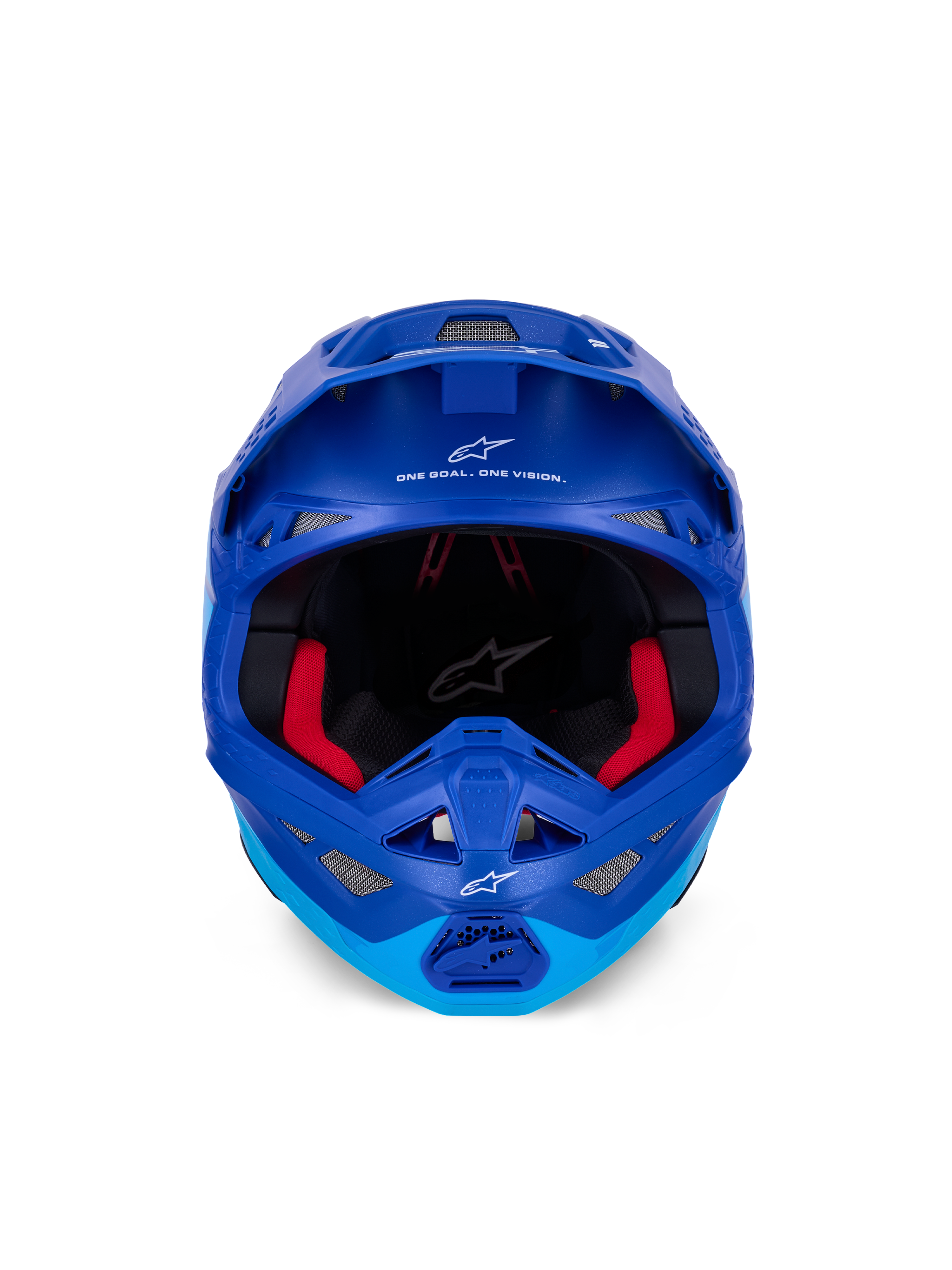SUPERTECH S-M10 FLOOD HELMET MET BLU/MD BLU/BLK CRB M&G 2X