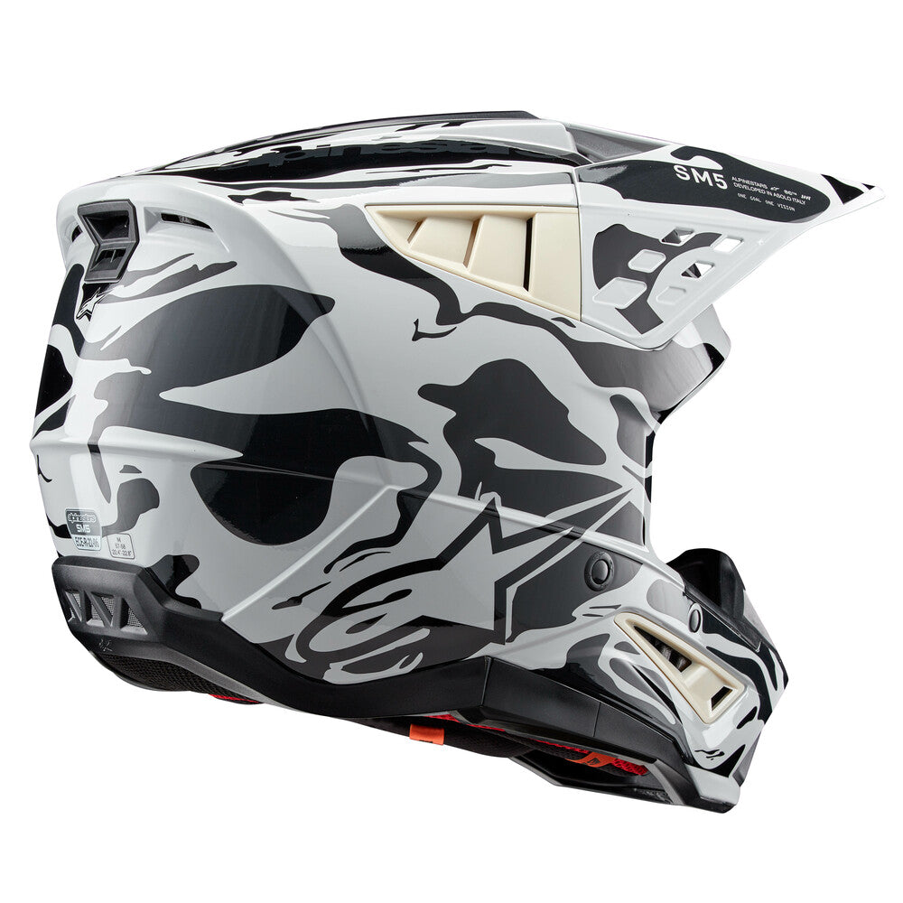S-M5 MINERAL HELMET COOL GREY/DARK GREY GLOSSY 2X