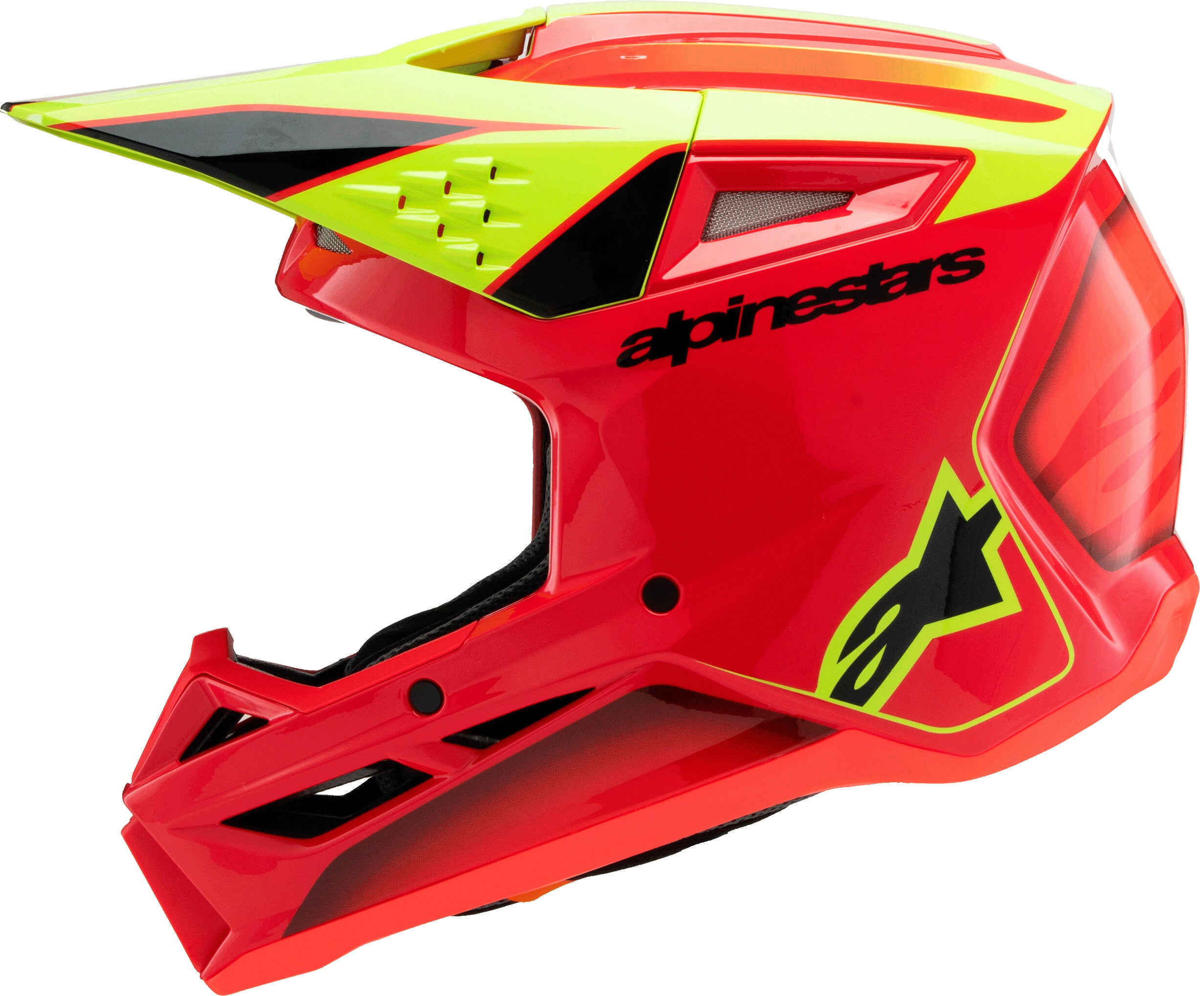 SM3 YOUTH FRAY HELMET RD/YLW FLUO/BLK YL