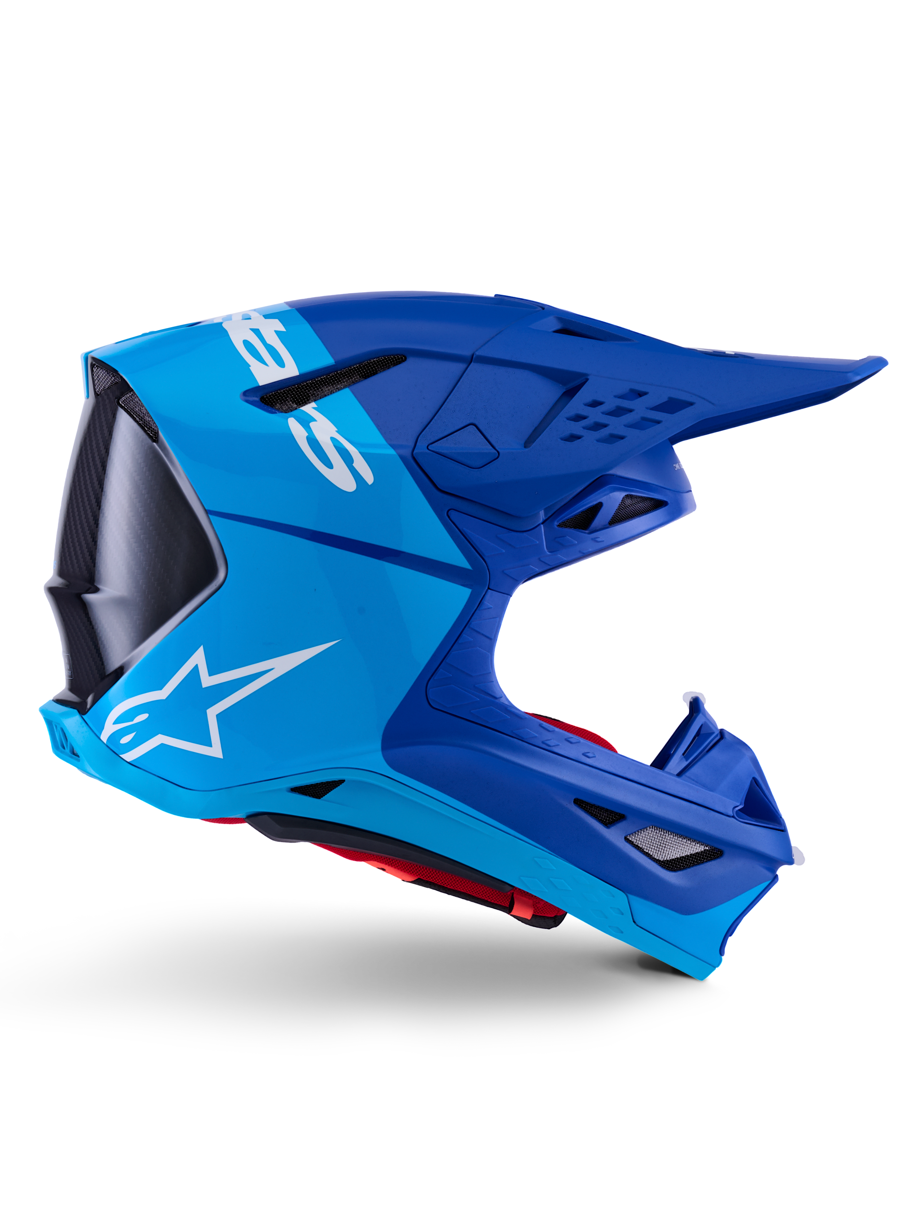 SUPERTECH S-M10 FLOOD HELMET MET BLU/MD BLU/BLK CRB M&G 2X