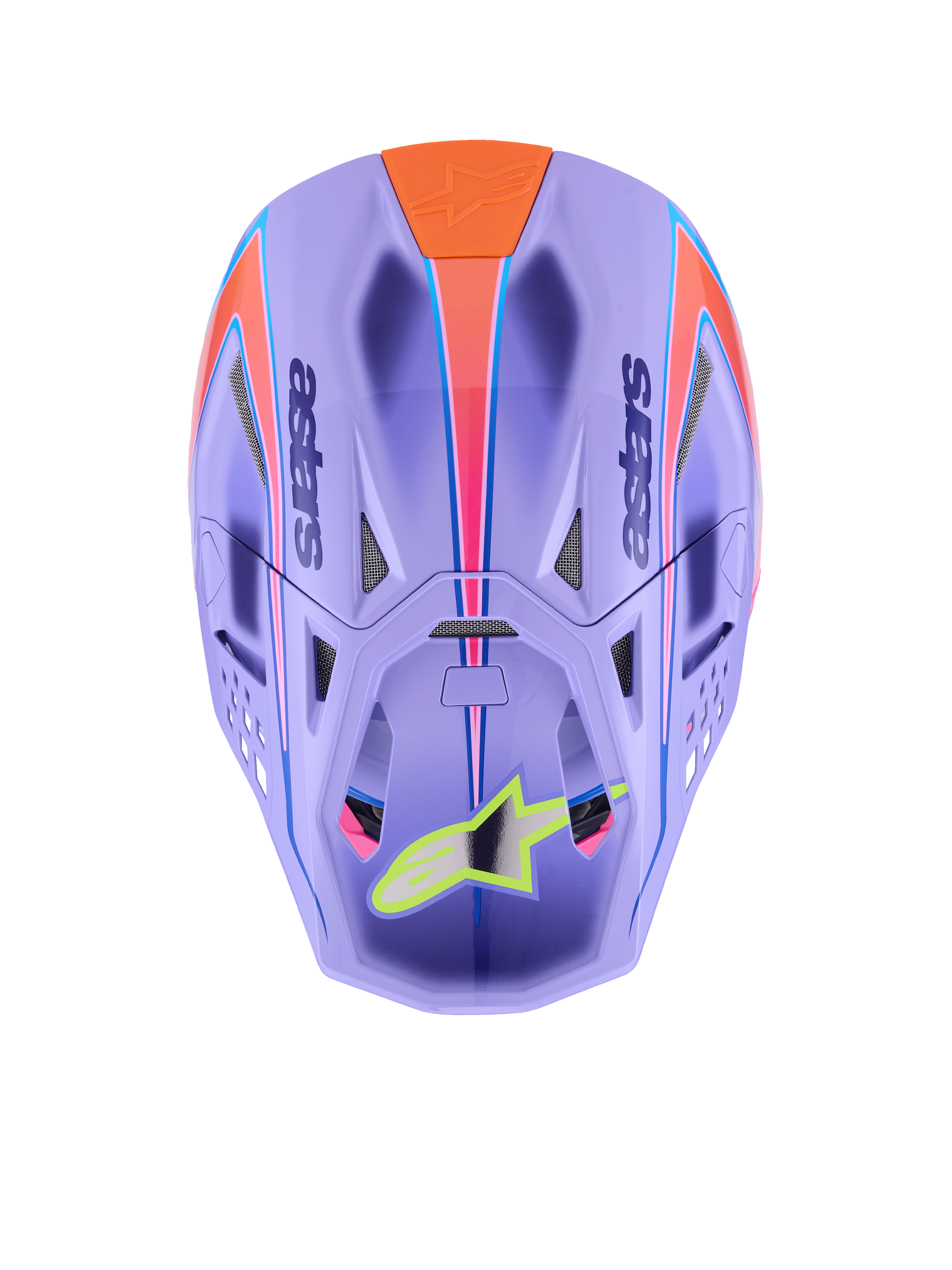 S-M10 JETT LAWRENCE R01 HELMET PURP/PNK FLUO/YLW FLUO GLS 2X