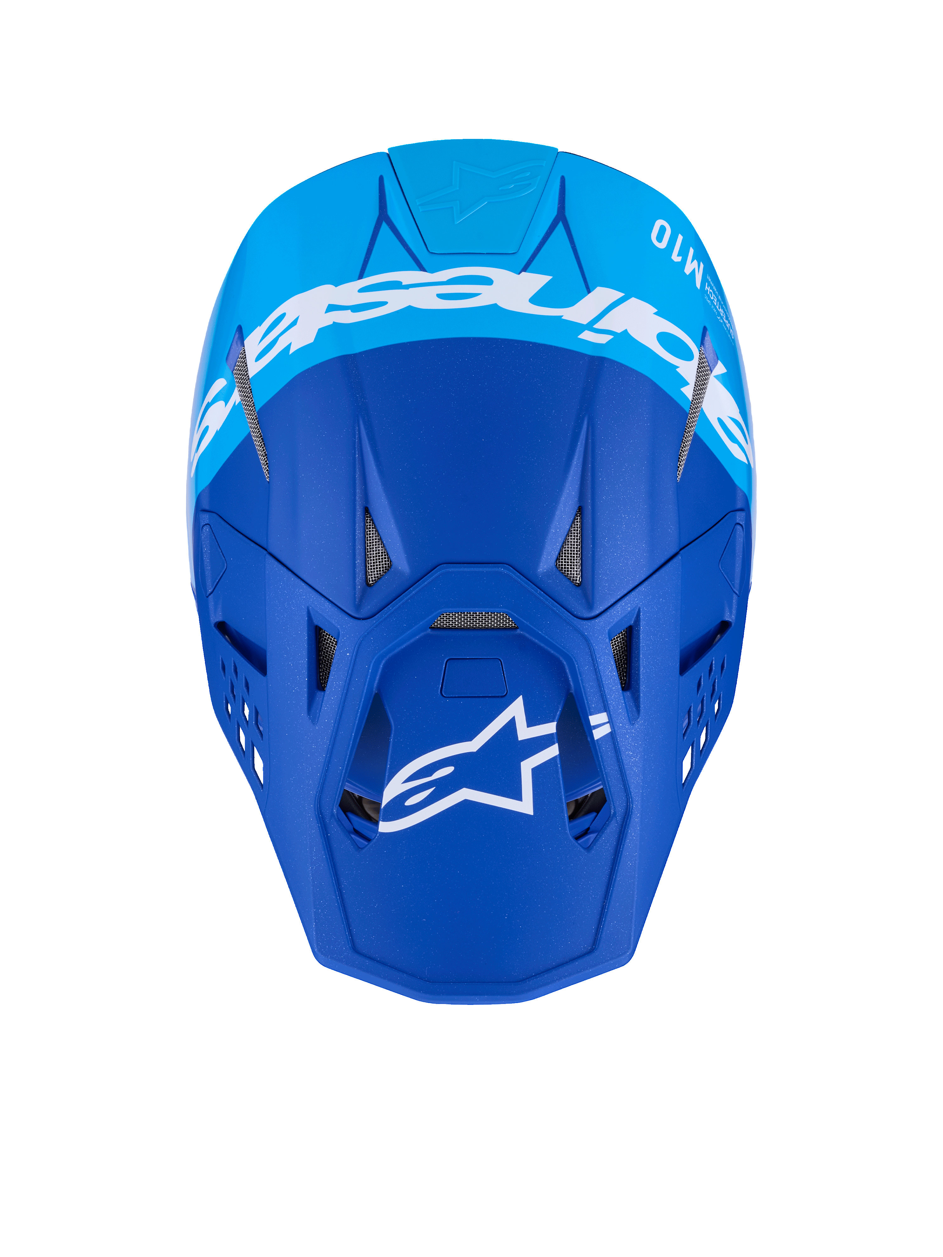 SUPERTECH S-M10 FLOOD HELMET MET BLU/MD BLU/BLK CRB M&G 2X