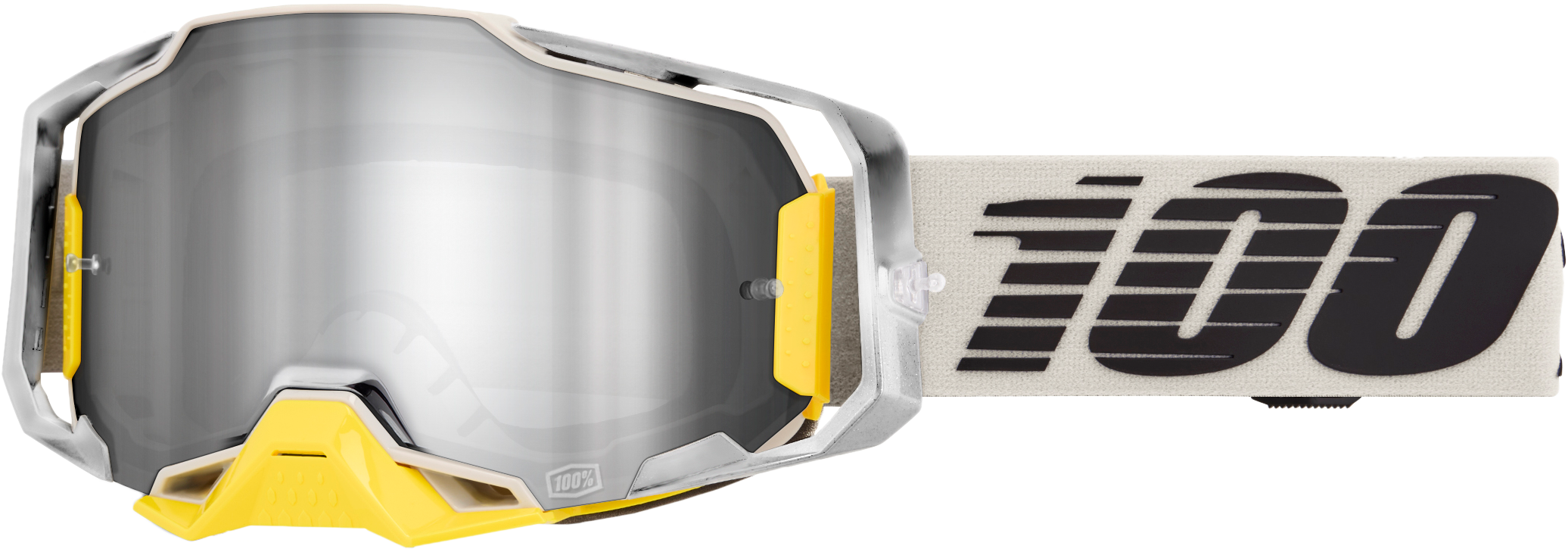 ARMEGA GOGGLE VIGGO MIRROR SILVER FLASH LENS