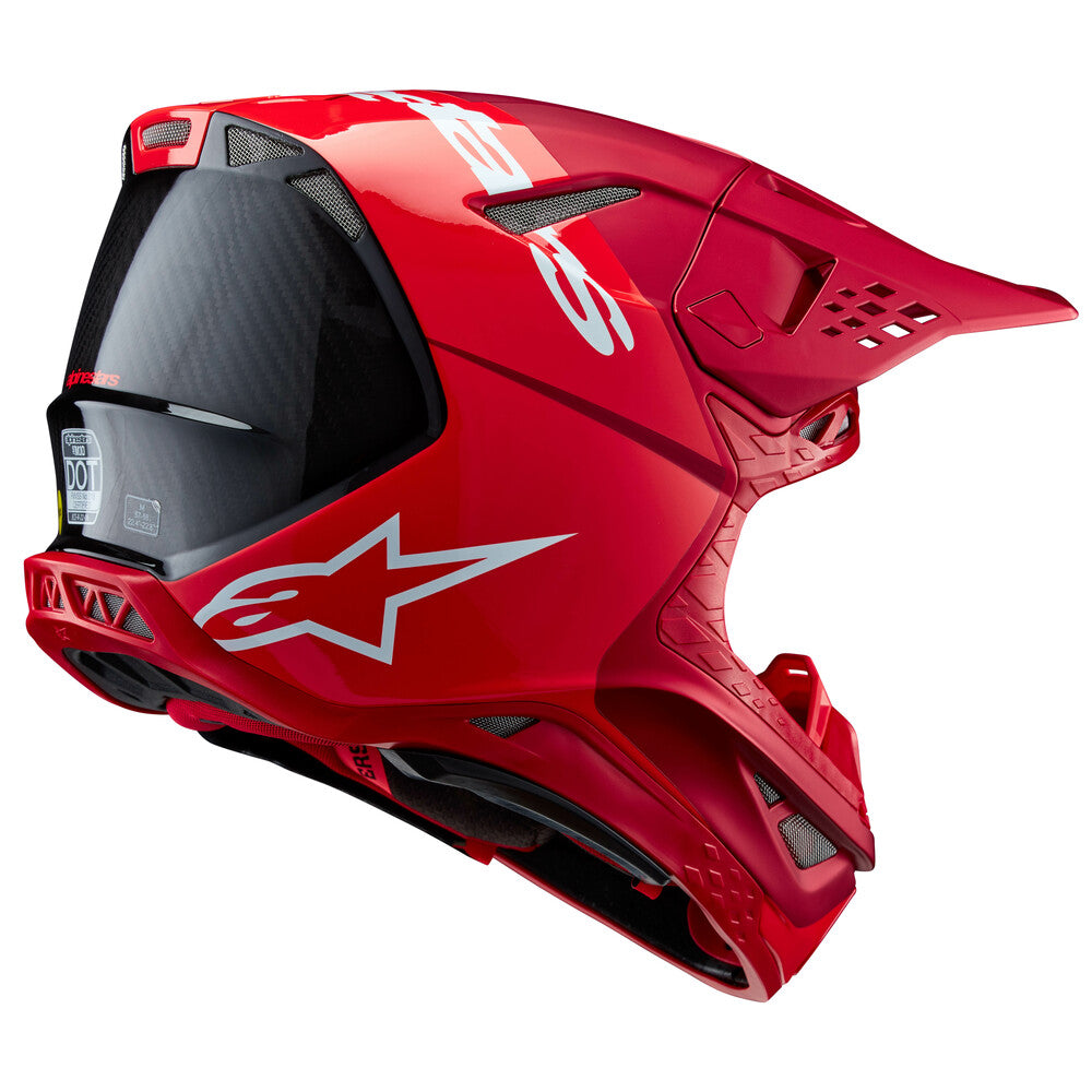 SUPERTECH S-M10 FLOOD HELMET RED FLUO/RED M&G 2X